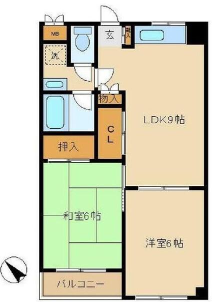  間取り図写真