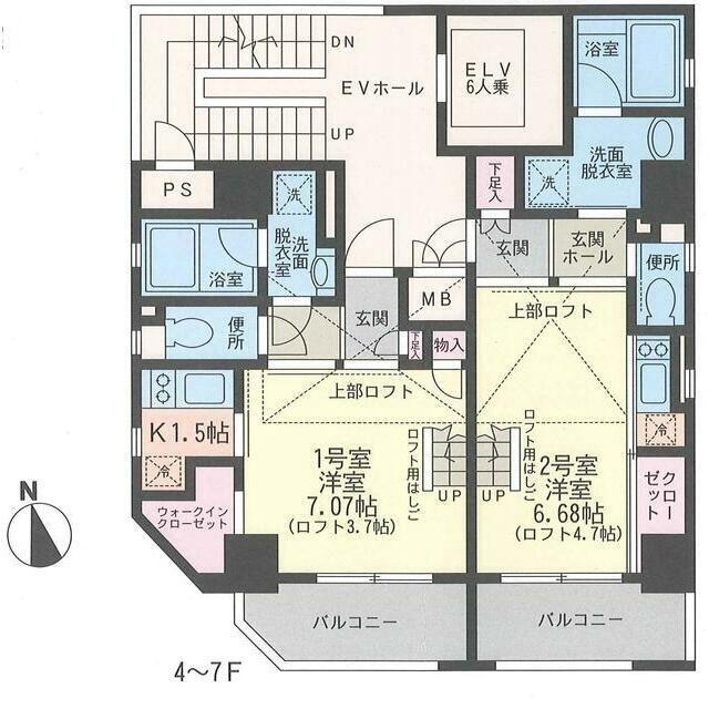  間取り図写真