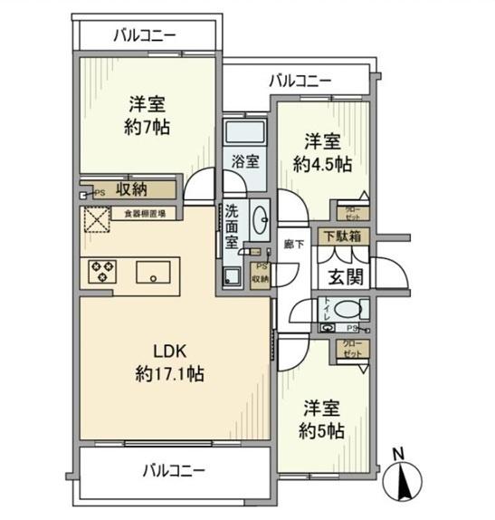  間取り図写真