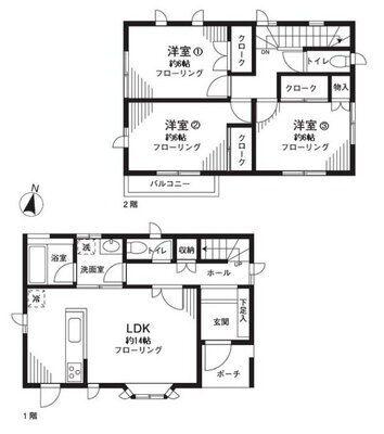  間取り図写真