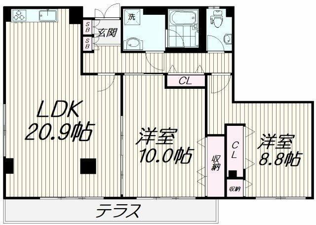  間取り図写真