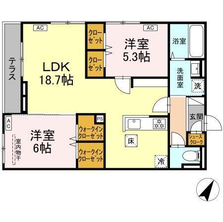  間取り図写真
