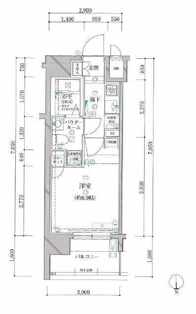  間取り図写真