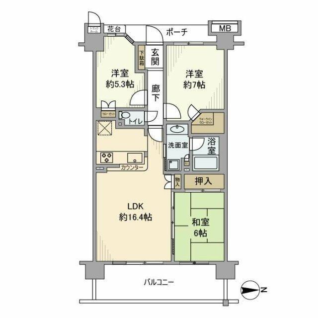  間取り図写真