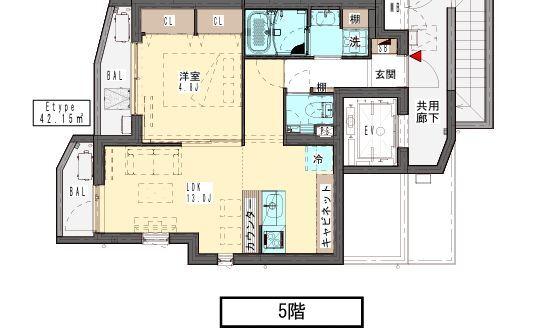  間取り図写真