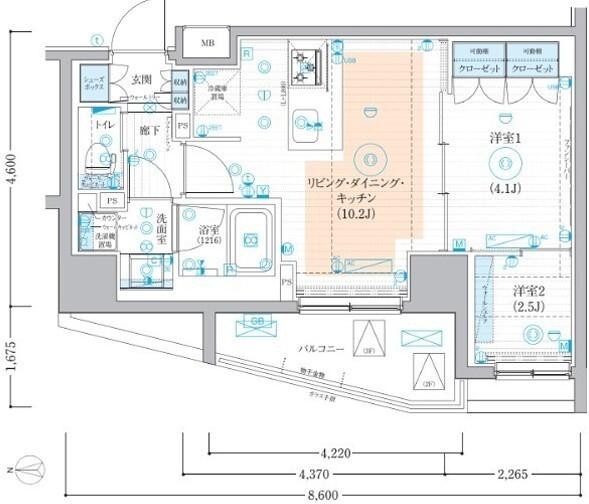  間取り図写真