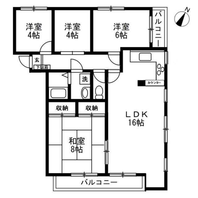  間取り図写真