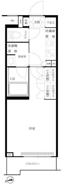 ルーブル大森西（207） 間取り図画像