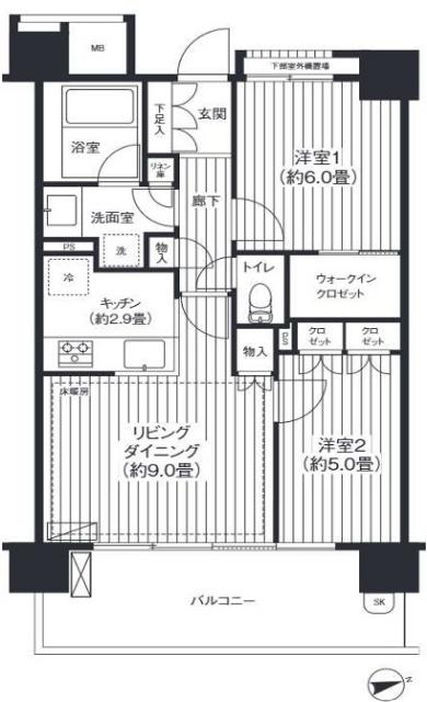  間取り図写真