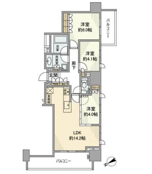  間取り図写真