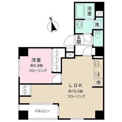 ＬＯＴＵＳ　ＫＡＭＡＴＡ（701） 間取り図画像