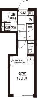 レピュア南大井レジデンス（502） 間取り図画像