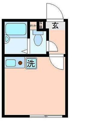 サンシャイン南馬込（102） 間取り図画像
