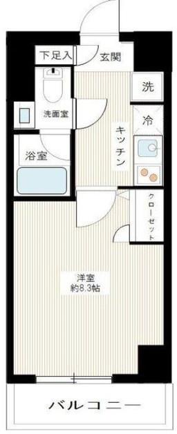 ＭＡＸＩＶ北糀谷（204） 間取り図画像