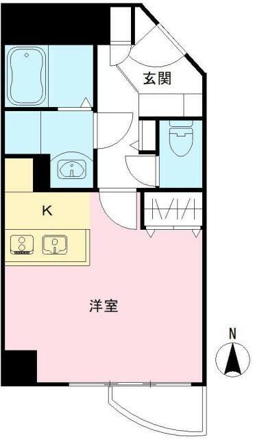 大田区田園調布マンション 間取り図画像