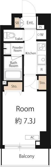 ＨＹ’ｓ　ｆｌａｔ　糀谷（102） 間取り図画像