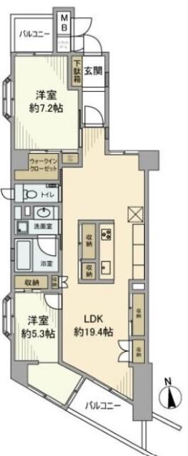ガーデンホーム大森（901） 間取り図画像