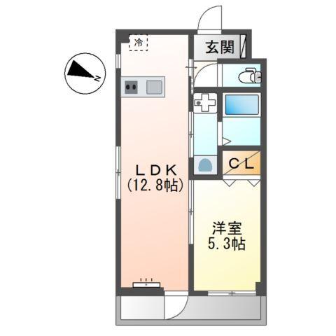 フレンテ鵜の木 間取り図画像