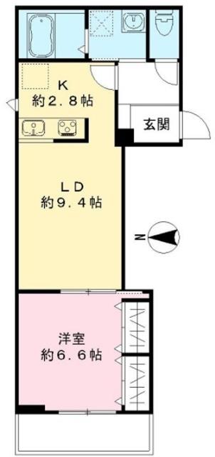 ルナリア大森町（202） 間取り図画像