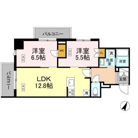 ロイジェント戸越銀座（0307） 間取り図画像