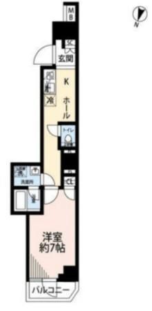 プレール・ドゥーク池上Ⅱ（1202） 間取り図画像
