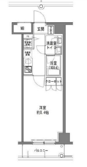 ＴＬＲレジデンス大鳥居（503） 間取り図画像