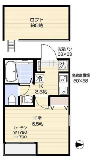 バロス大森（301） 間取り図画像