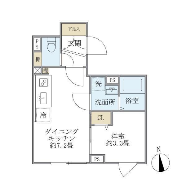 ウェルスクエア中延ＩＩ（403） 間取り図画像