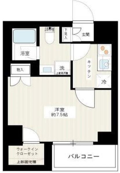ＡＲＣＯＢＡＬＥＮＯ　ＴＡＭＡＧＡＷＡ　ＡＺ（102） 間取り図画像