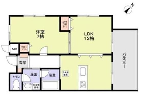 サンウエスト四谷上町（501） 間取り図画像