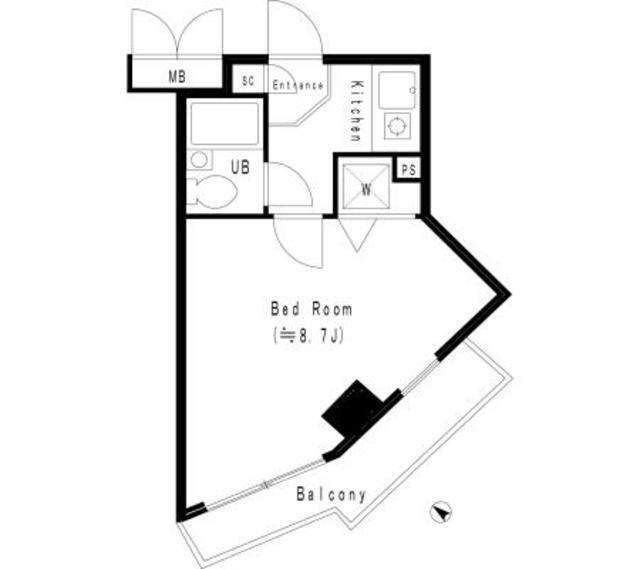 野田屋ビル（902） 間取り図画像