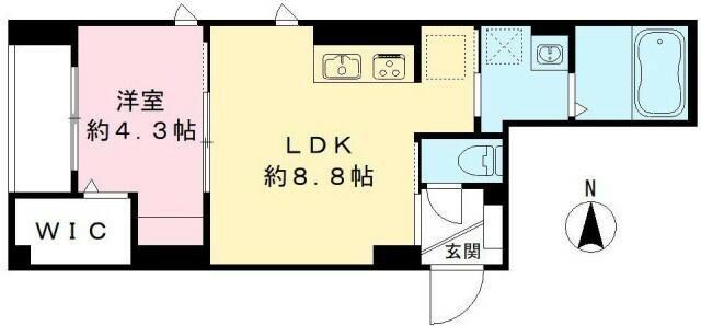 Ｌａｚｕｌｉ　Ｓｅｒｅｎｏ（ラズリ　セレーノ）（203） 間取り図画像