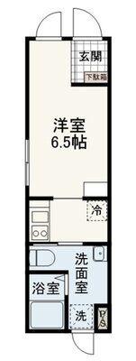 タスキリシェス南品川ＥＡＳＴ（301） 間取り図画像