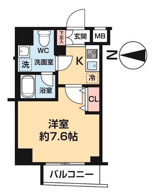 大田区西糀谷マンション 間取り図画像