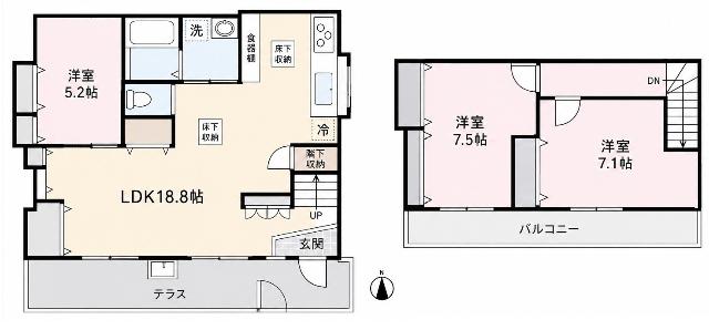  間取り図写真