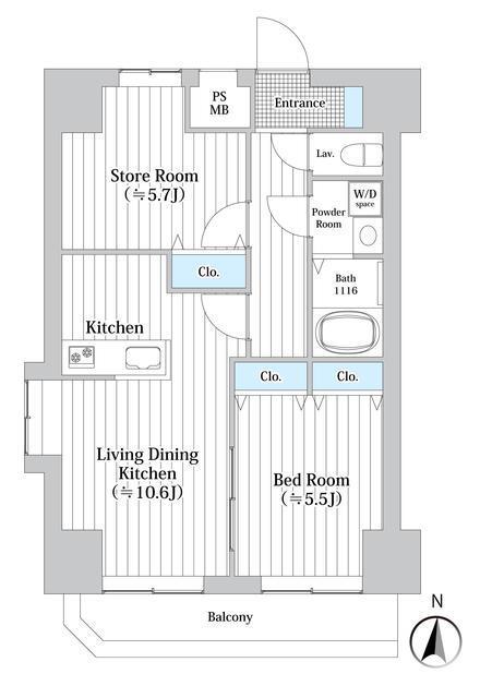 Ｍｏ・ａｉ川崎西口（403） 間取り図画像