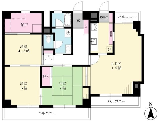 アービラ京浜蒲田 間取り図画像