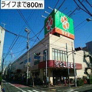 ライフ：800m