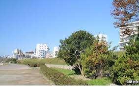 多摩川大橋緑地：2367m