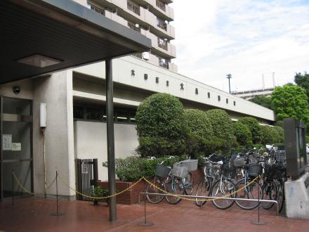 大田区立大森東図書館：1075m