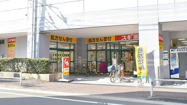 スギ薬局大森町店：596m