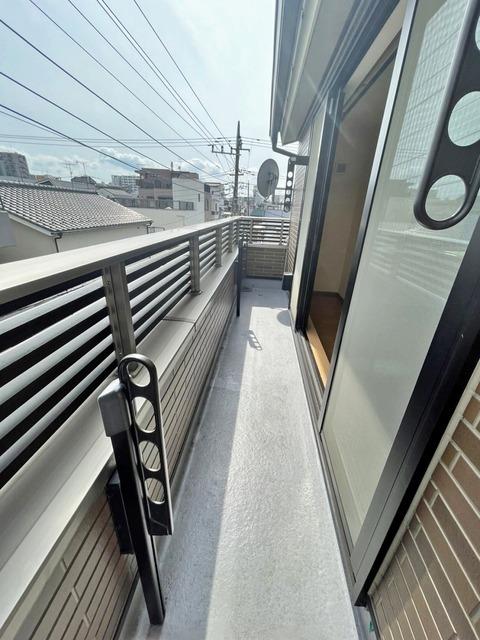 大田区西糀谷アパート バルコニー
