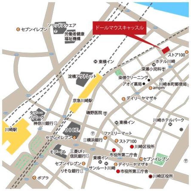 Ｄｏｒｍｏｕｓｅ　Ｃａｓｔｌｅ（604） 地形図・案内図