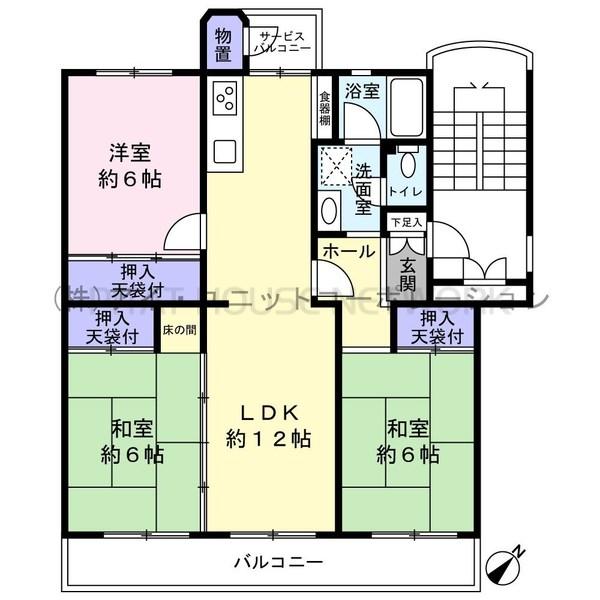 間取りです。
