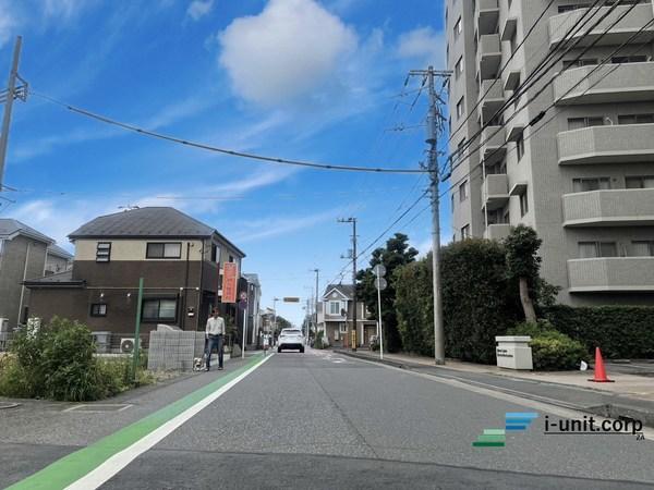 前面道路です。