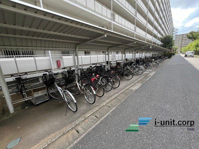 駐輪場です。
