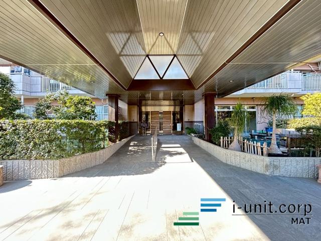 お洒落なエントランスです。