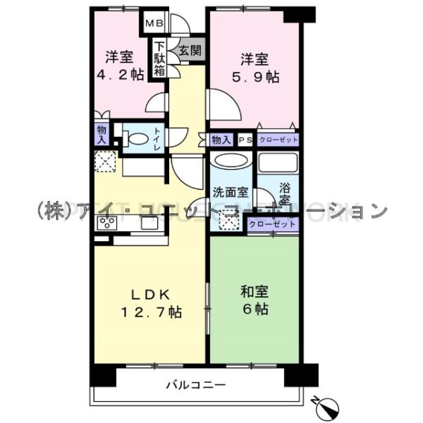 間取りです。