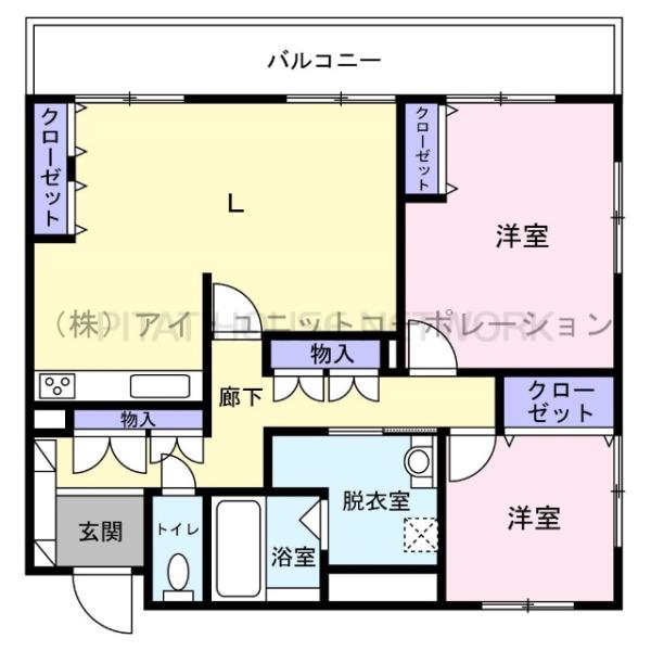 間取図です。