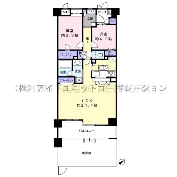 間取図です。